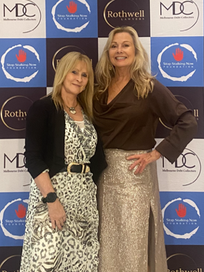 Image of Di McDonald (left) and Celeste Billing (right) at He/Diva Day 2025